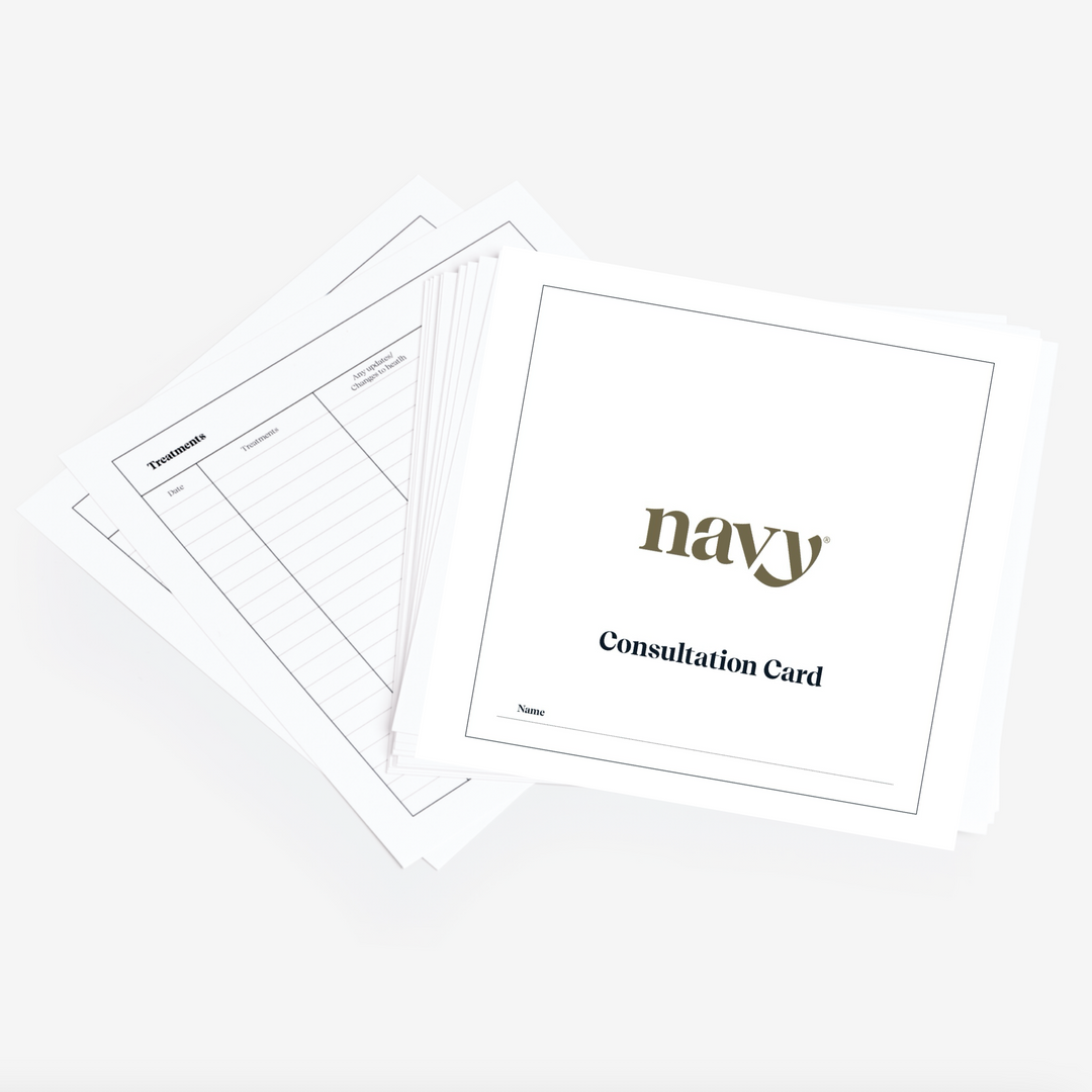 Consultation Card – Professional Client Record