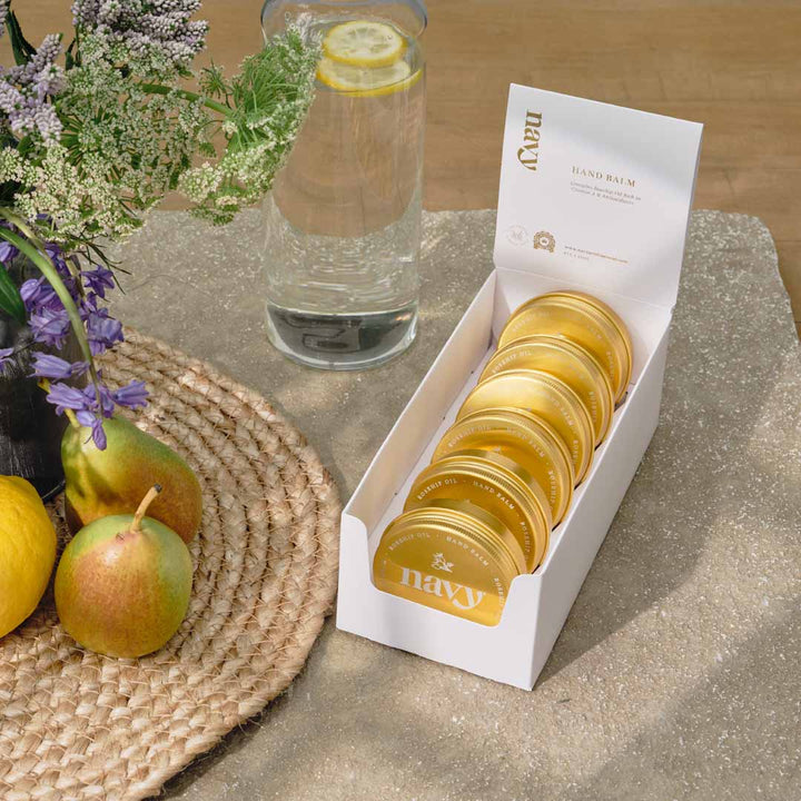 Hand Balm Retail Pack & Retail Stand