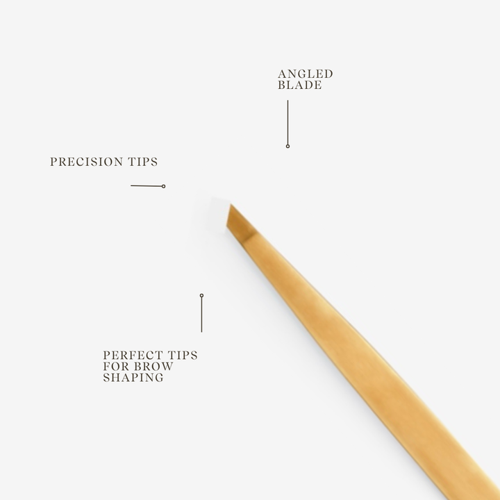 Carol 2.0 – Angled Precision Brow Tweezer