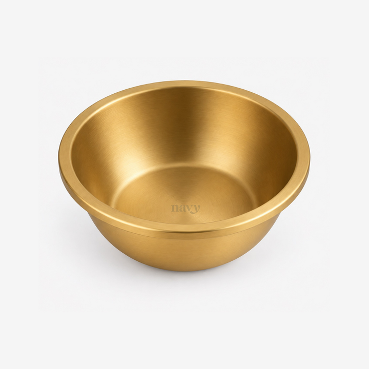 Gold Pedicure Bowl
