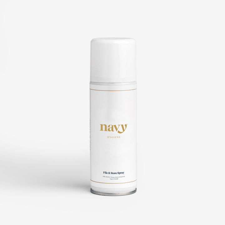 Navy File & Store Sanitising Spray