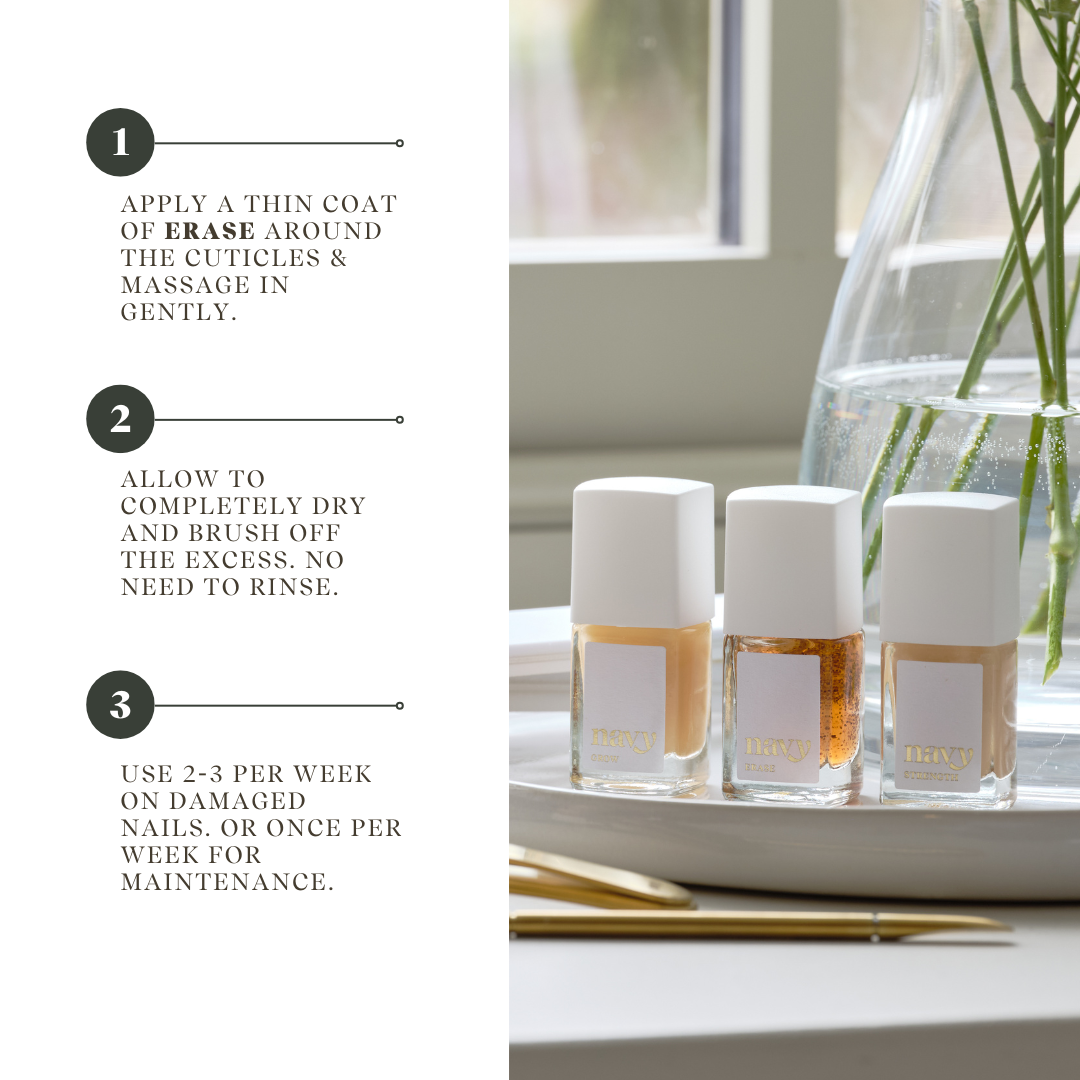 Erase Nail Treatment – Apricot-Enriched Cuticle Remover