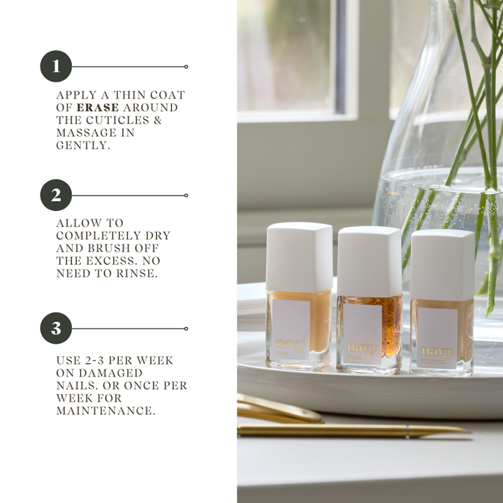 Erase Nail Treatment – Apricot-Enriched Cuticle Remover