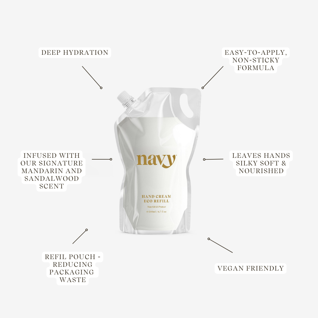 Navy Hand Cream Refill