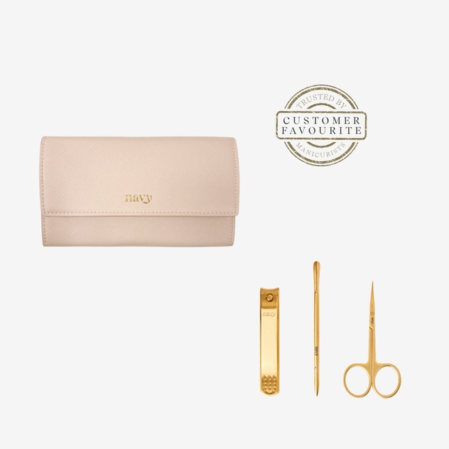 Essential Travel Nail Kit with Case