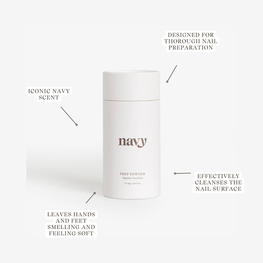 Manicure Prep Powder | Navy