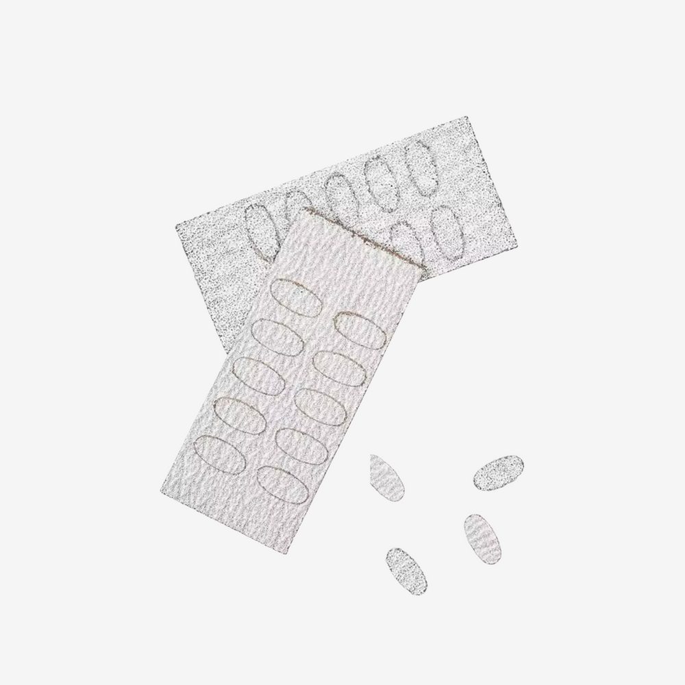 nail file pads sticky disposable