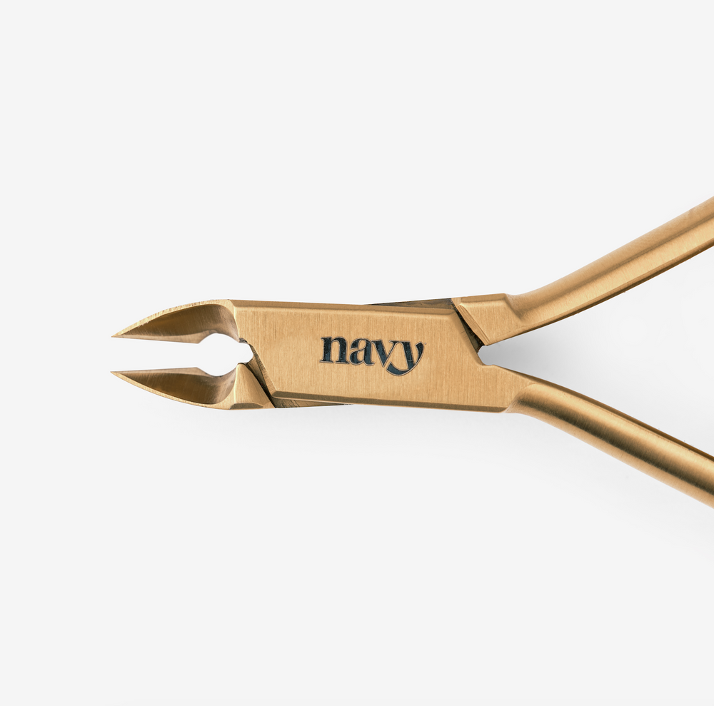 Cuticle nippers gold manicure fine blades best seller 