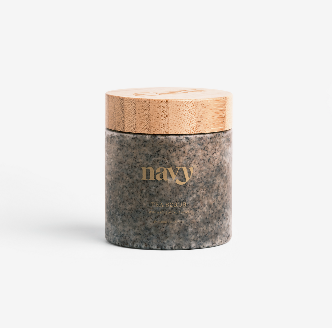 Navy Scrub | Hands & Feet